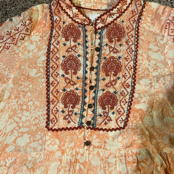 NWT Anthropologie Claudia Embroidered Tuni… - Picture 4 of 6